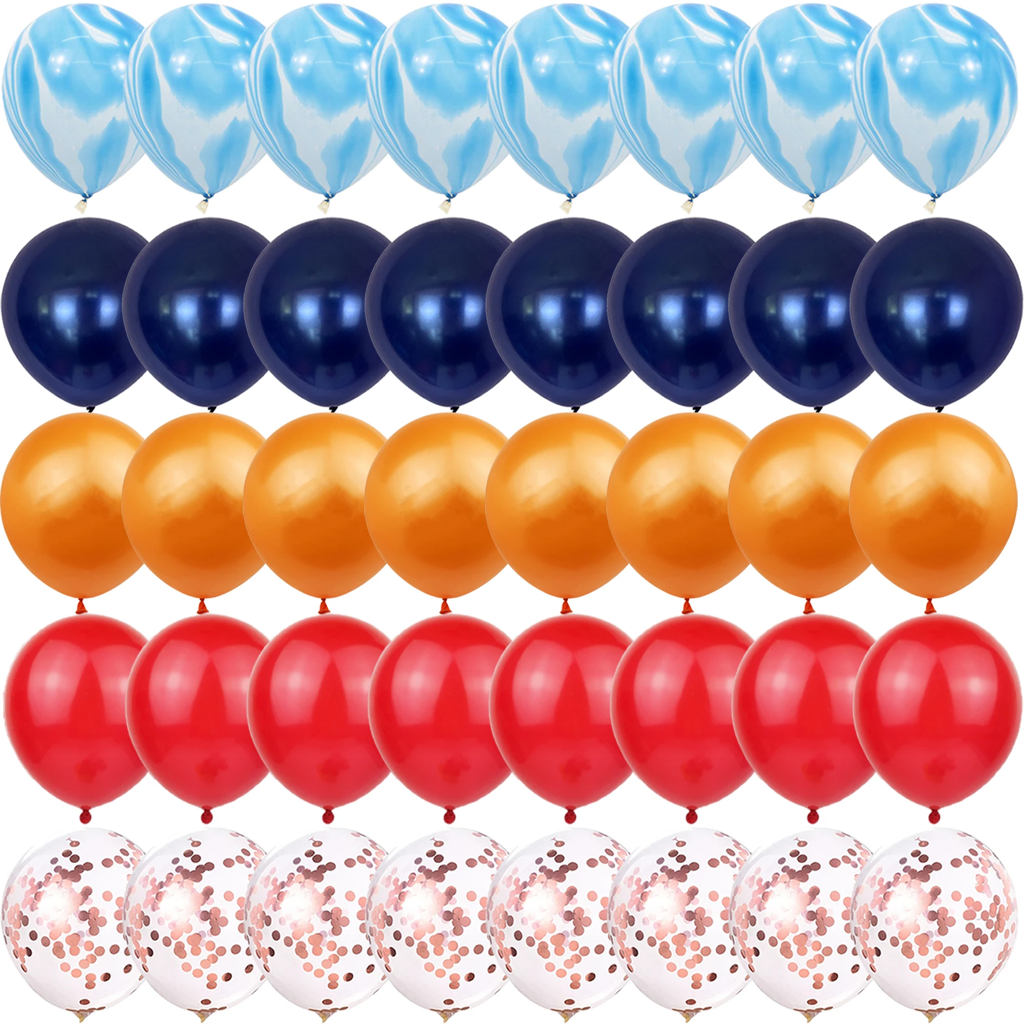 40 шт. голубые Агатовые ночники