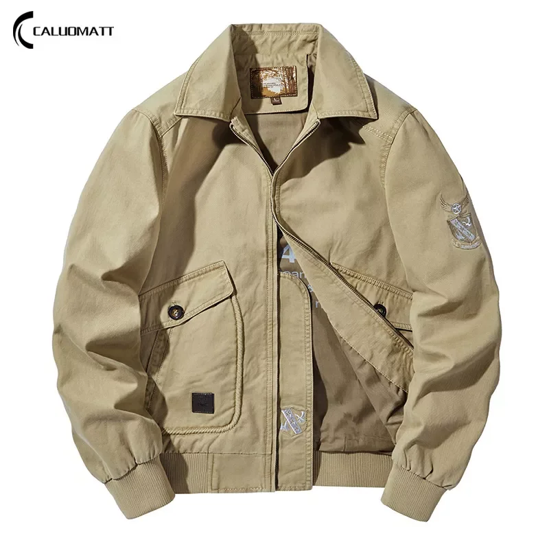 

2022NEW Cotton Clothing 2021 Winter Warm Men Windproof Outwear Casual Fashion Solid Color Jackets Zipper Pocket Cotton Coats Mal