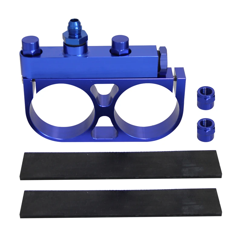 

Andoized Aluminum Black/Blue Dual Mount Bracket for 044/046/053/069/413/909/910/915/979/984 Fuel Pump