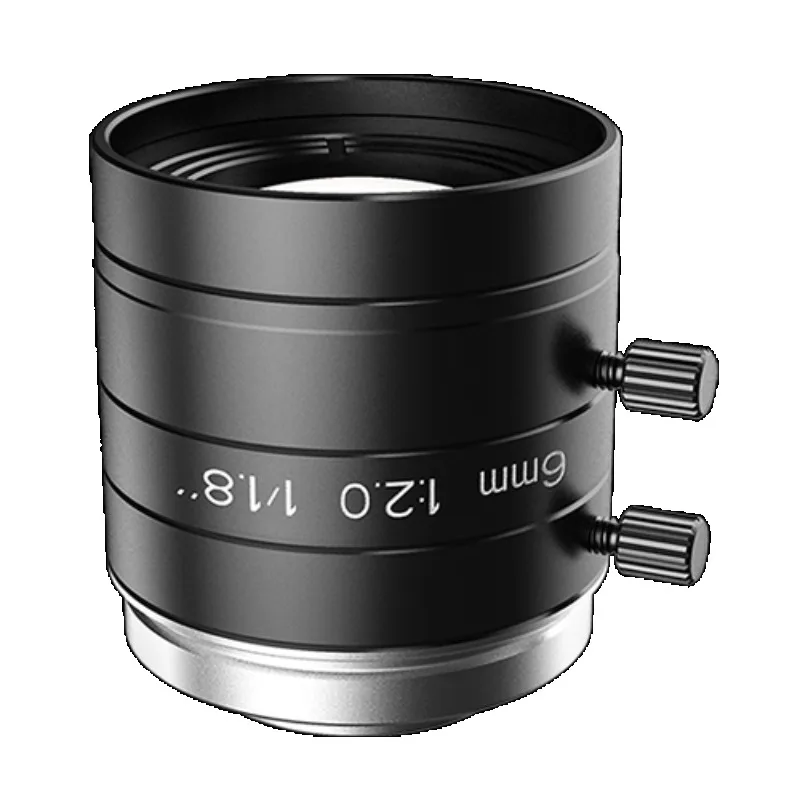 

FA0601C Machine Vision Factory Automation 1/1.8 Inch Manual Iris C-Mount Lens for Industrial Cameras