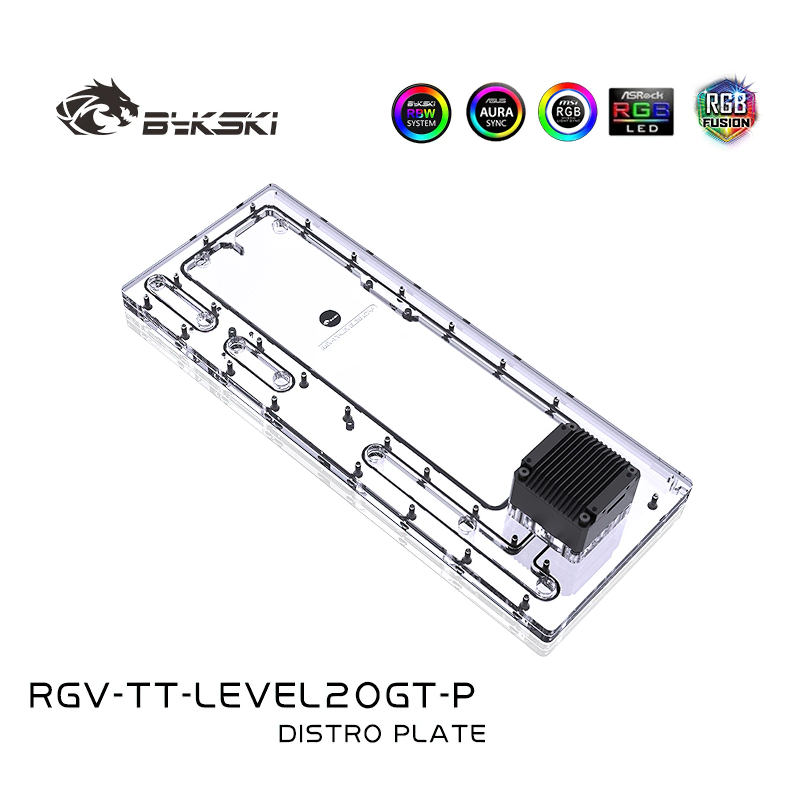 

Bykski RGB водное охлаждение водонагреватель для Thermaltake TT LEVEL20 GT шасси резервуар RGV-TT-LEVEL20GT-P