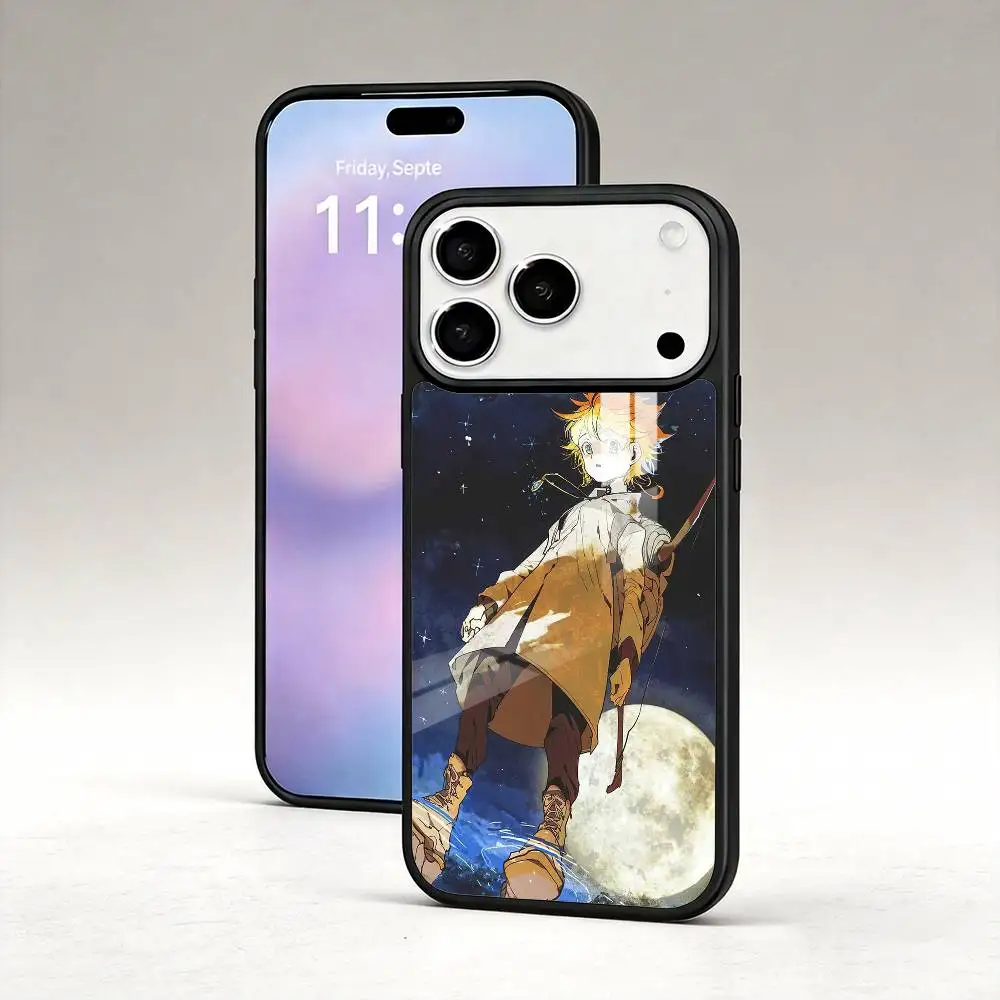 Фото Чехол для телефона The Promised Neverland для iPhone 17, 16, 15, 14, 13, 12, Pro, Max, магнитный, для беспроводной зарядки Magsafe №4
