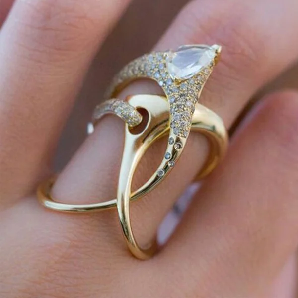 

Delysia King Geometric shape ring