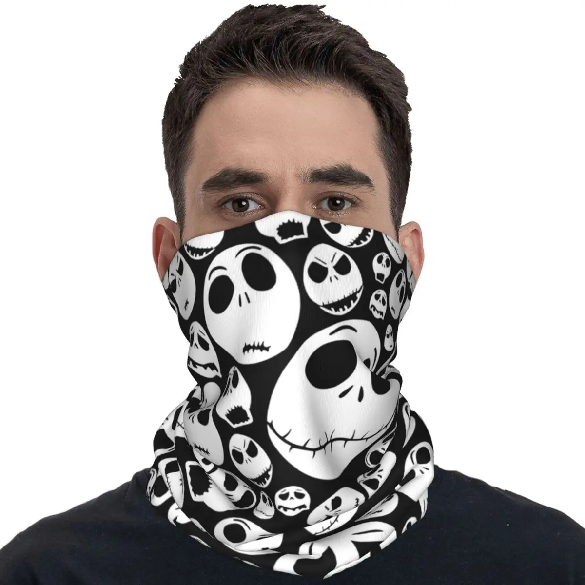 Бандана Кошмар перед Рождеством Джек модная Балаклава с героями мультфильмов