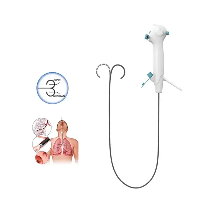 Euprun одноразовый цифровой видеопортативный гибкий ветеринарный бронхоскоп цена