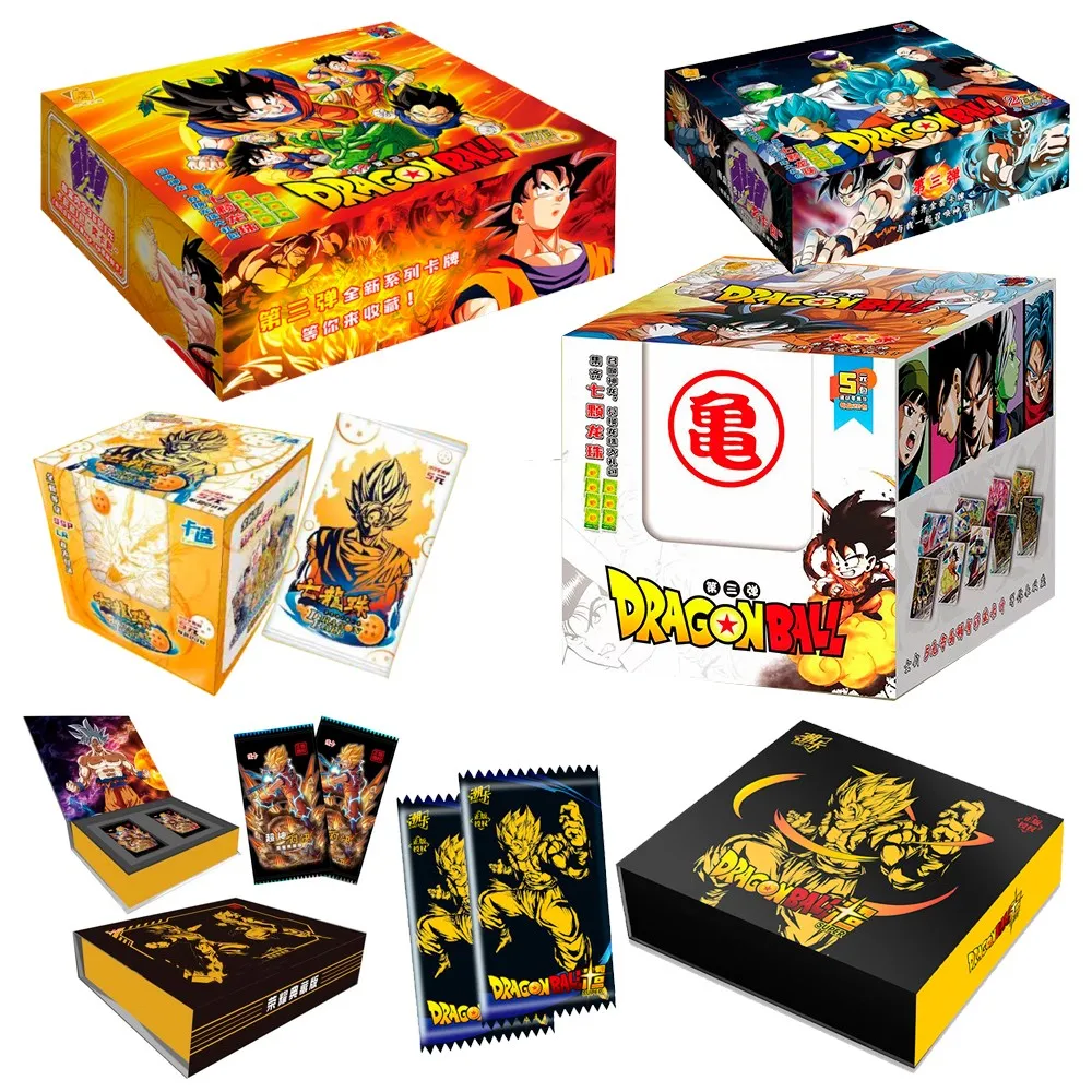 Collection Edition 3d Stereo Card Supernatural Battle Son Goku Card Tcg Holiday Gift