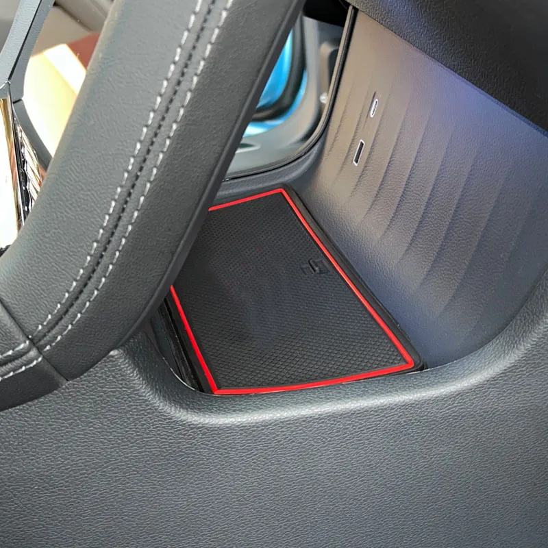 

12 шт. для HongQi H5 2023 Подставка для бутылки с водой слот-подушка шумоподавление противоскользящее украшение