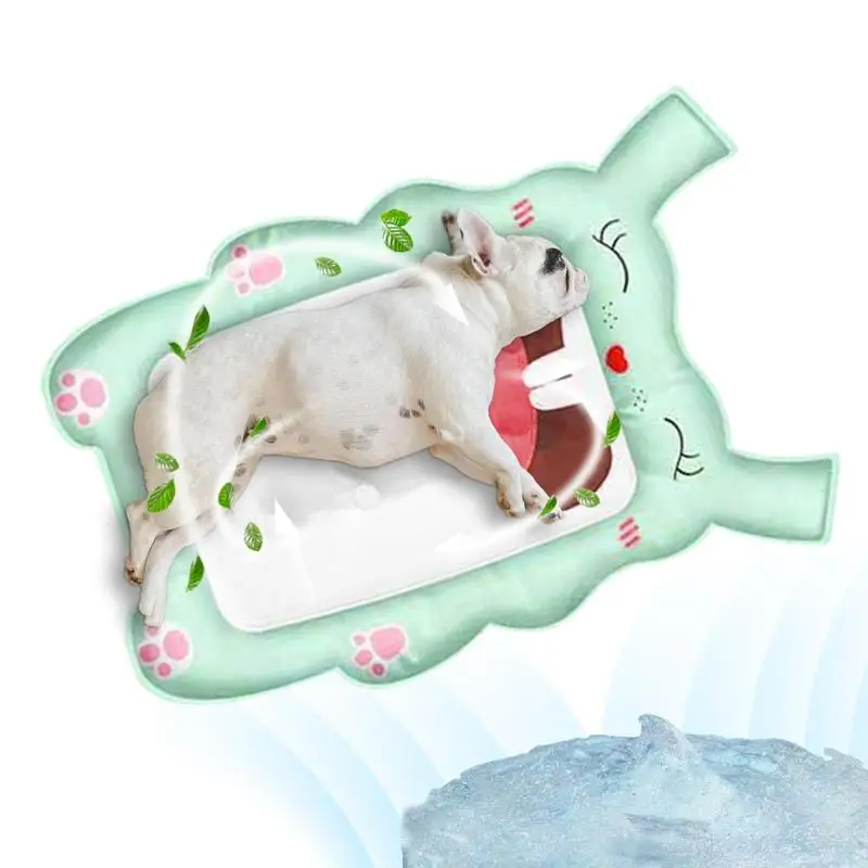 

Gel Cooling Mat For Dogs Summer Sleeping Pad For Pet Cooling Mat Pet Supplies Nonslip Waterproof Ice Pads For Travel Pet House