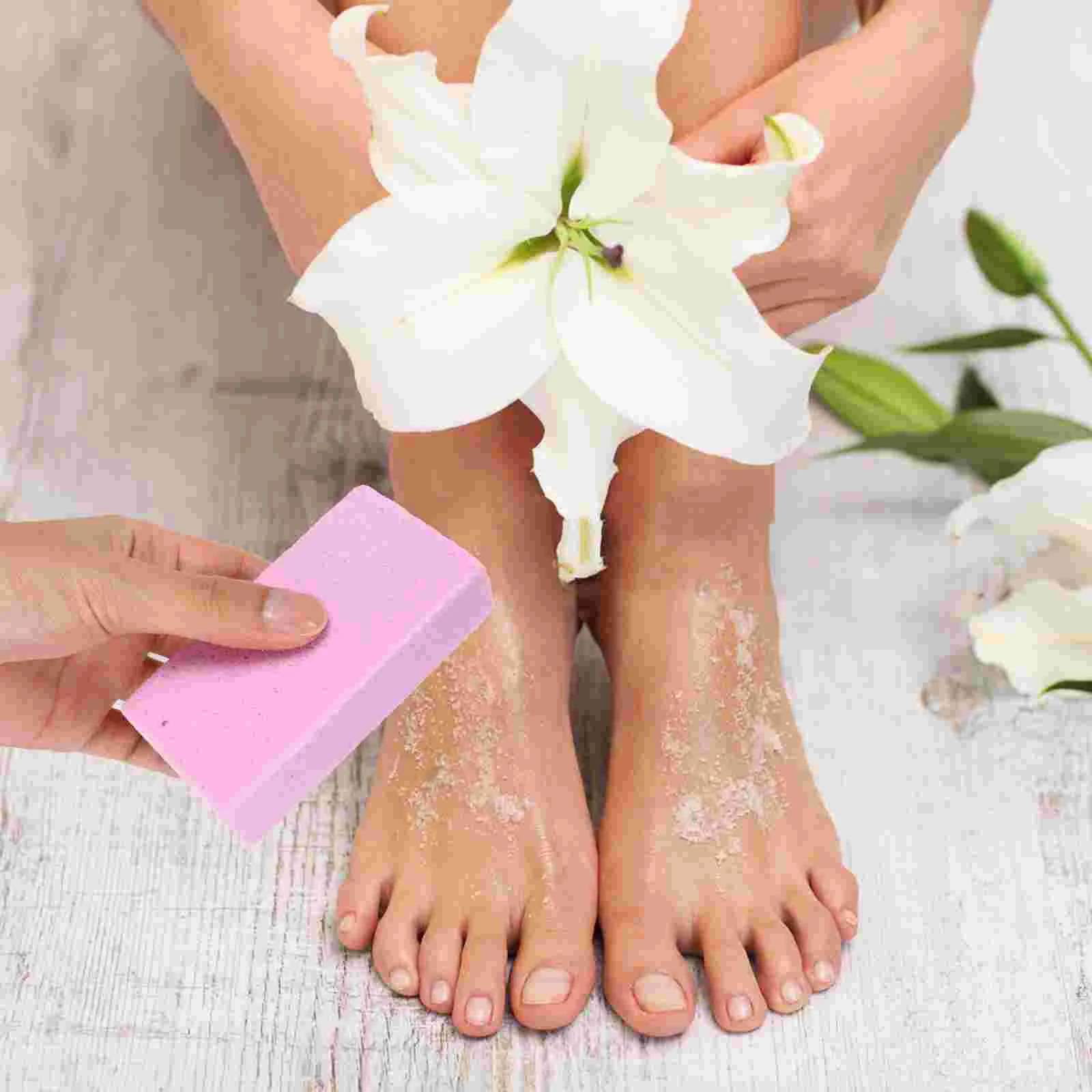 

Foot Pumice Scrubber Sponge Pedicure Callus Hard Skin Exfoliator Feet Remover