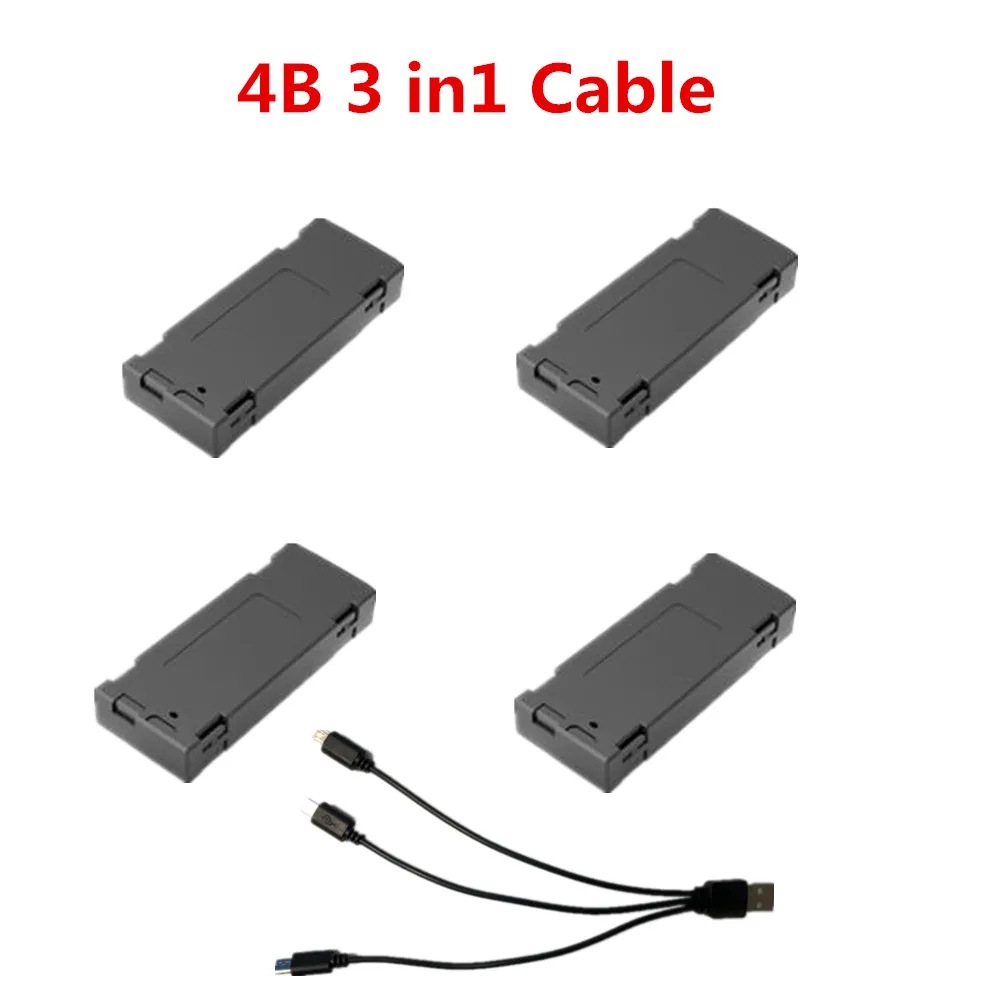 Аксессуары для аккумулятора дрона K706 Pro 3 7 в 1800 мАч Лопасти пропеллера запасные