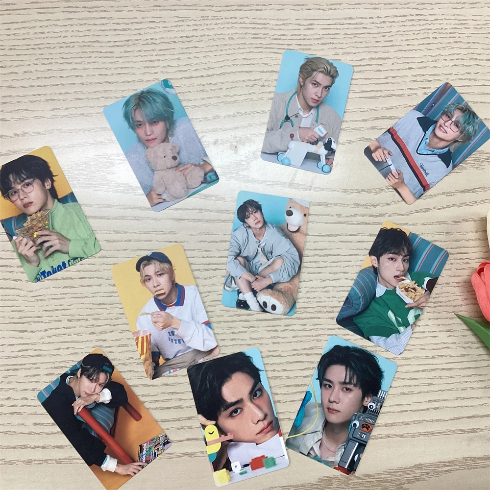 10 шт./компл. Kpop Boy Group KUN yangyang фото маленькая карта ЛОМО-карта HD печать для мальчиков