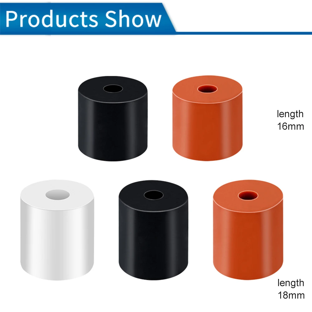 

4X High Temperature Silicone Solid Spacer Hot Bed Leveling Column For Prusa i3 Plus Anet A8 Wanhao Ender 5 Plus 3D Printer Parts