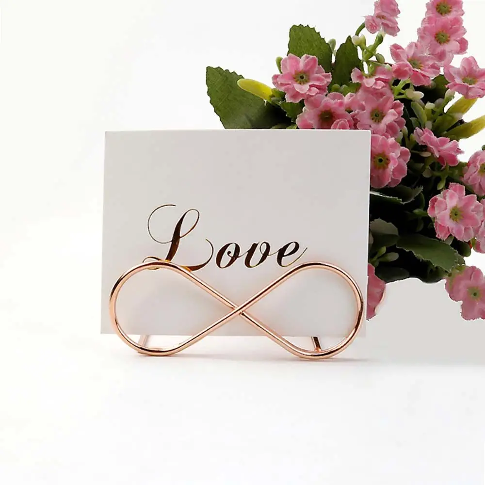 

Metal Place Card Holder Table Number Stand Name Sign Stand Photo Clip Wedding Table Decor Wedding Birthday Party Supplies