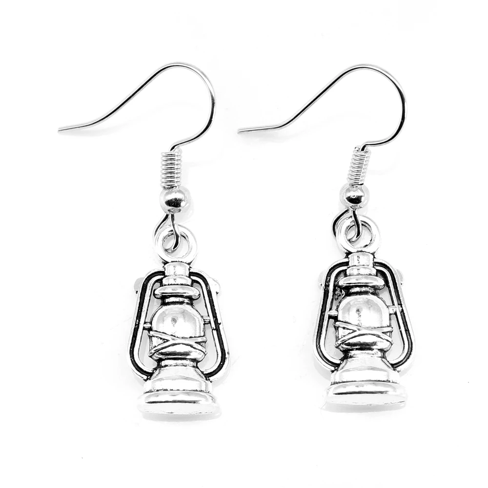 Необычные серьги в виде священной лампы фотообои 11x20 мм 1 пара