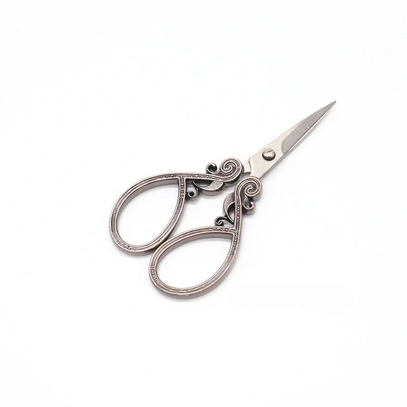 

Stainless Steel Vintage Scissors Love Drops Multifunctional Handmade Scissors Large and Small Cutting Scissors New 2023