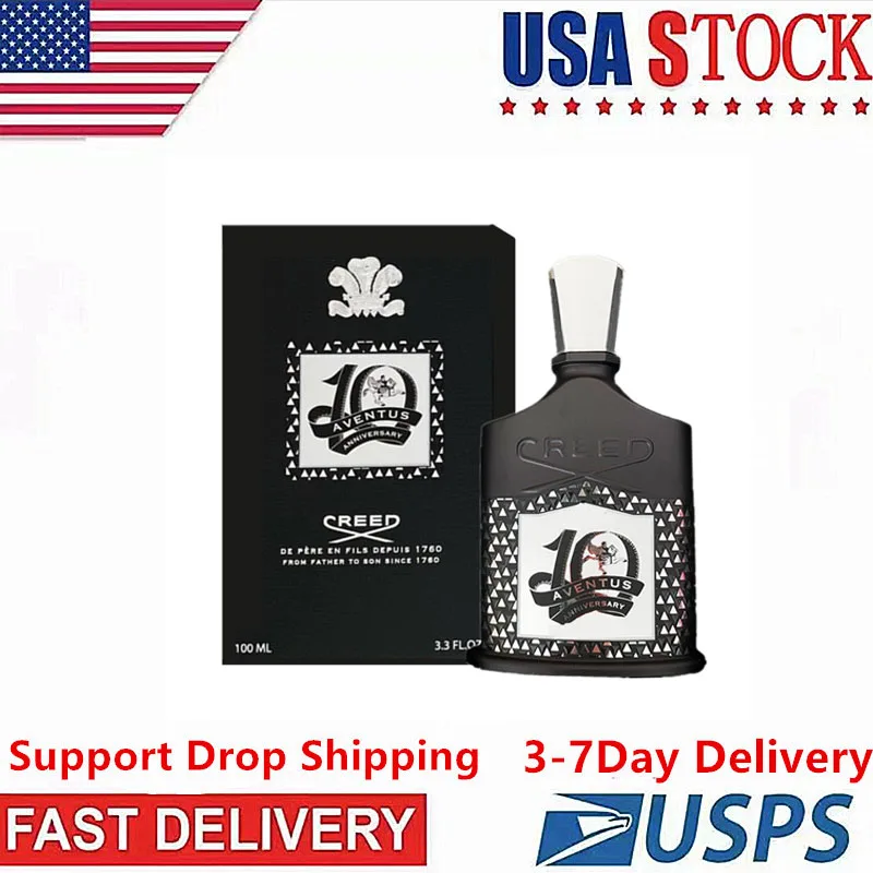 

Free Shipping To The US In 3-7 Days Creed Aventus 10th Anniversary Men Parfume Parfumes for Men Original