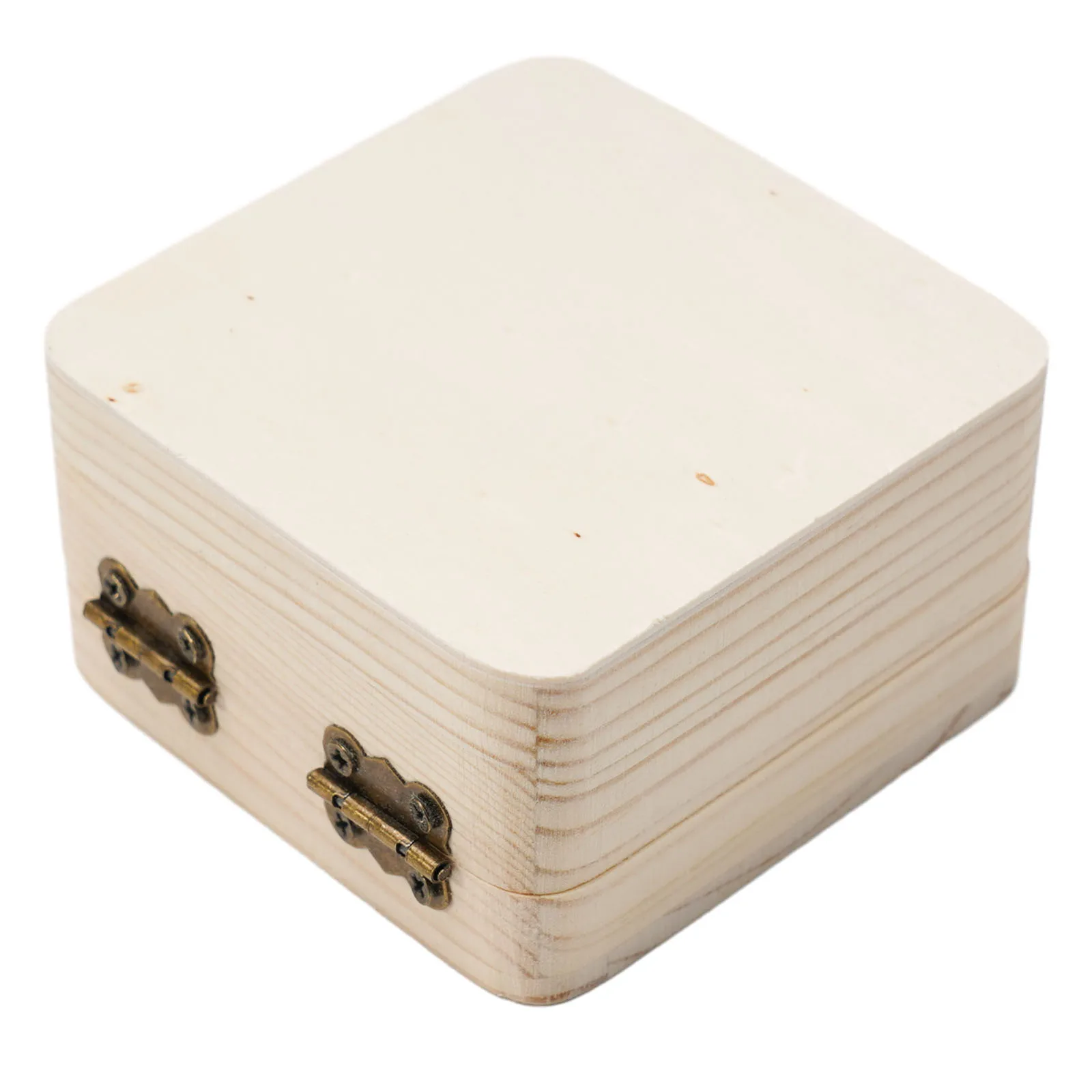1 шт. деревянная коробка для хранения 8x8x4 5 см