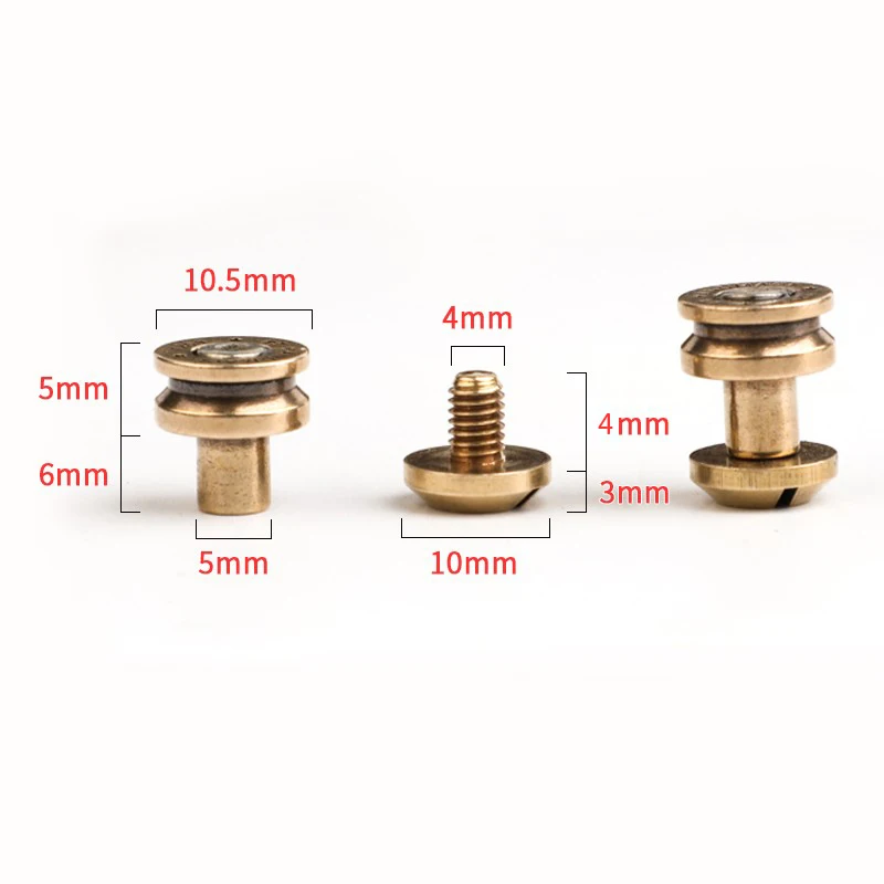 1 шт. 100% латунный замок для бумажника