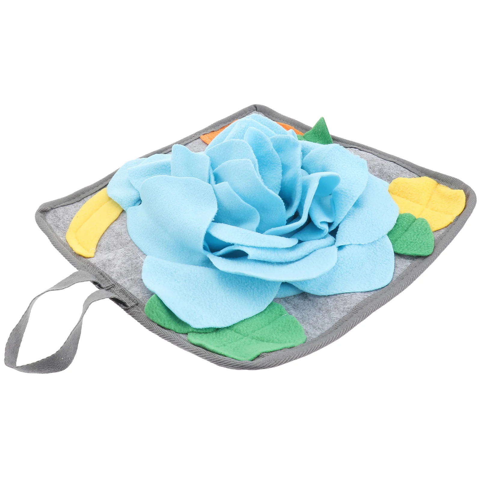 

Rabbit Supplies Sniffing Pad Nose Work Feeding Mat Supply Washable Round Rug Nonslip Blanket