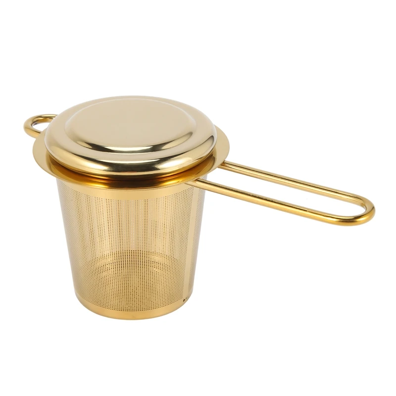 

Tea Leaf Tea Strainer Golden Barrel Tea Strainer Kung Fu Tea Set