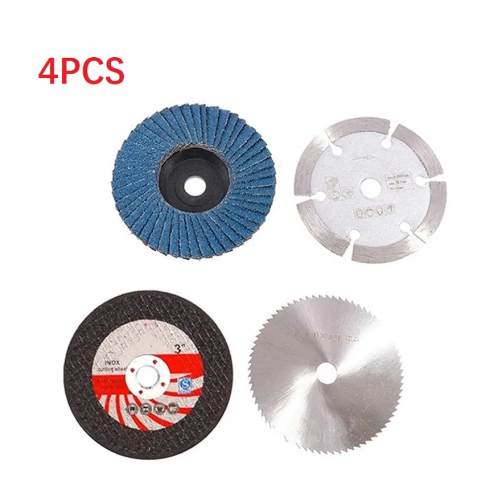 

4pcs 75mm Cutting Disc Saw Blade Grinding Wheel Sanding Disc For Angle Grinder Steel Stone Sanding Polishing Disc Cutting