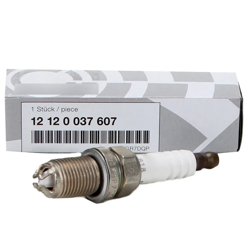 

6 шт., новинка 12120037607, BKR6EQUP, пластиковая Свеча зажигания для BMW E46, E39, E83, E36, E63, E53, M54, M62, Z3 320, 528, E38, E65, E34, BKR6EQUP