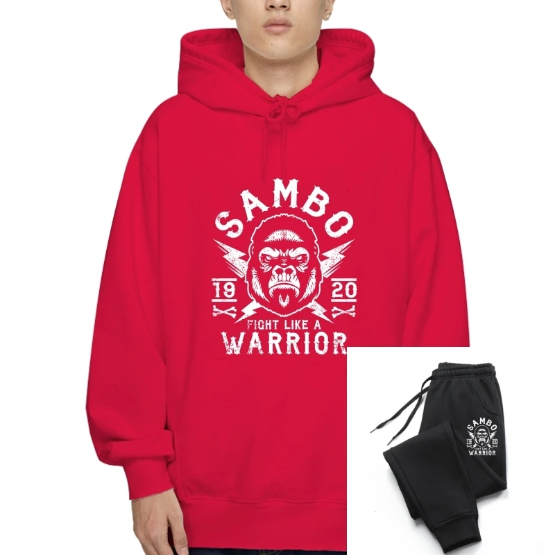 

2020 Fashion Hot sale 100% cotton SAMBO Pullover SAMBO Sweatshirt Hoodies RUSSIAN SAMBO Outerwear Outerwear