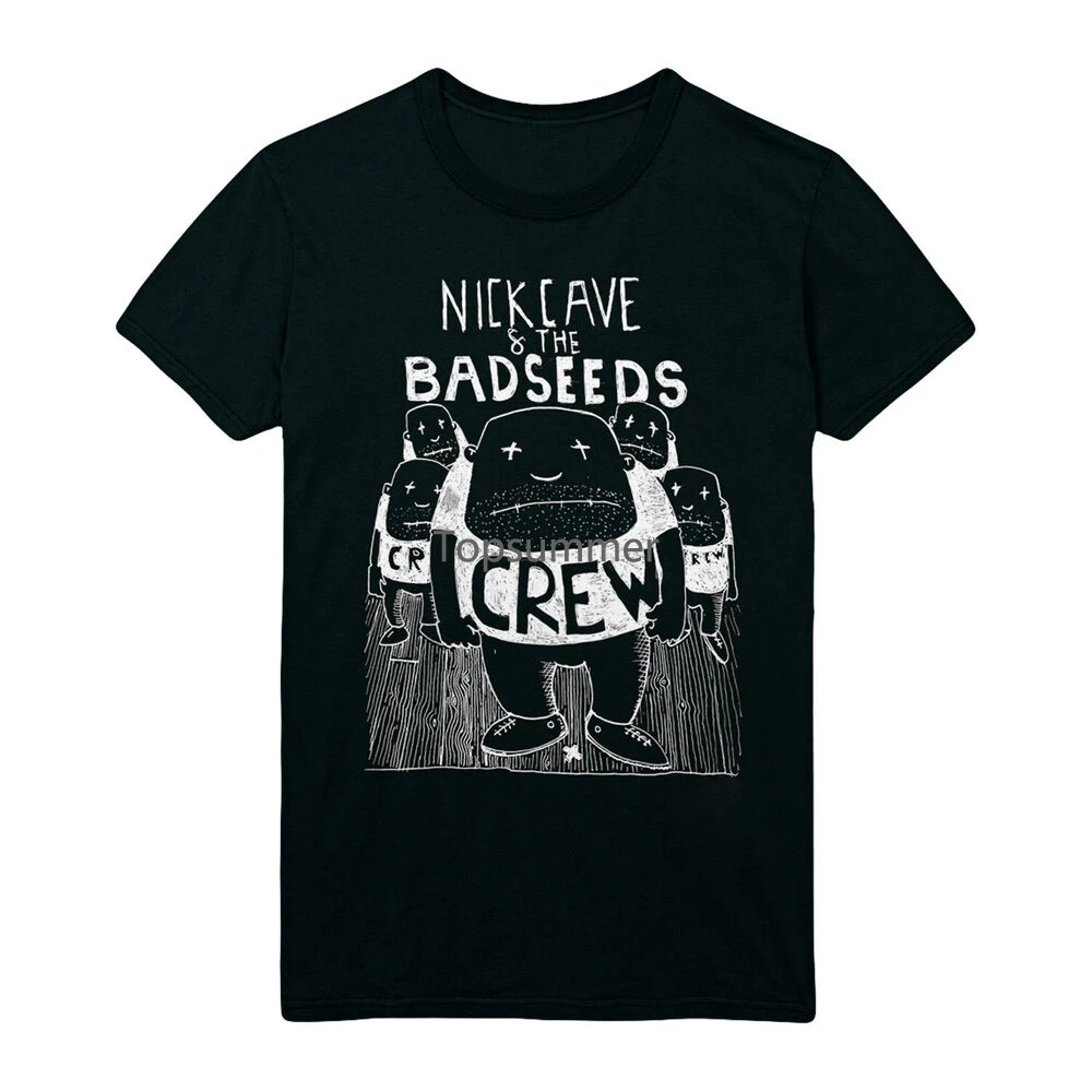 

Nick Cave And The Bad Seeds Band Men T-Shirt Black Cotton Tee All Sizes Jj2548