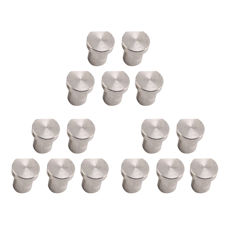 

15Pcs Stainless Steel Workbench Peg Brake Stops Clamp Quick Release Woodworking Table Limit Block Woodworking Tool