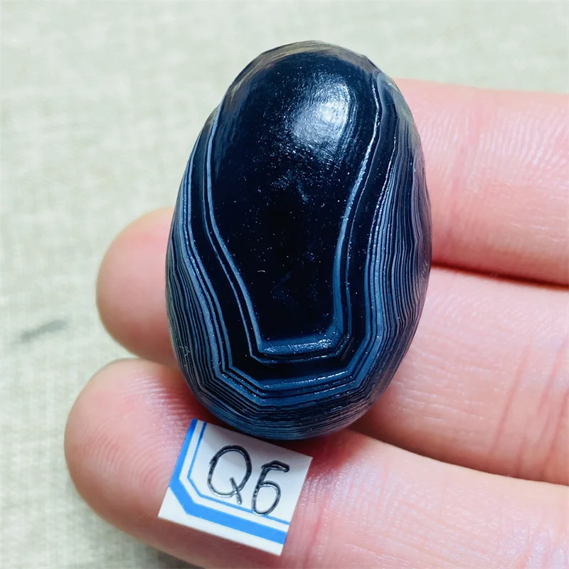 Кристалл черный агат Alxa для дома