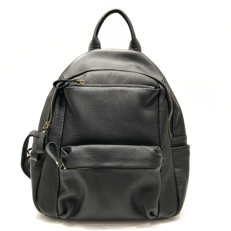 Классический рюкзак из воловьей кожи для женщин дорожные женские сумки