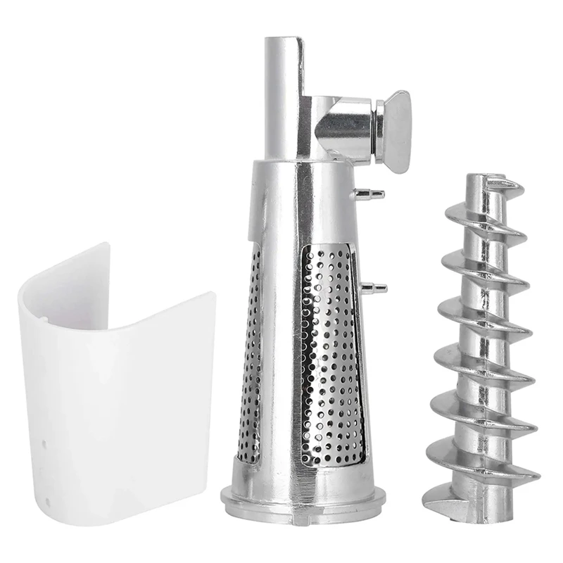 Meat Grinder Attachment For Kitchenaid FGA Mixers, Tomato Juicer Strainer Screw Shaft Filter Sleeve Baffle Accessories