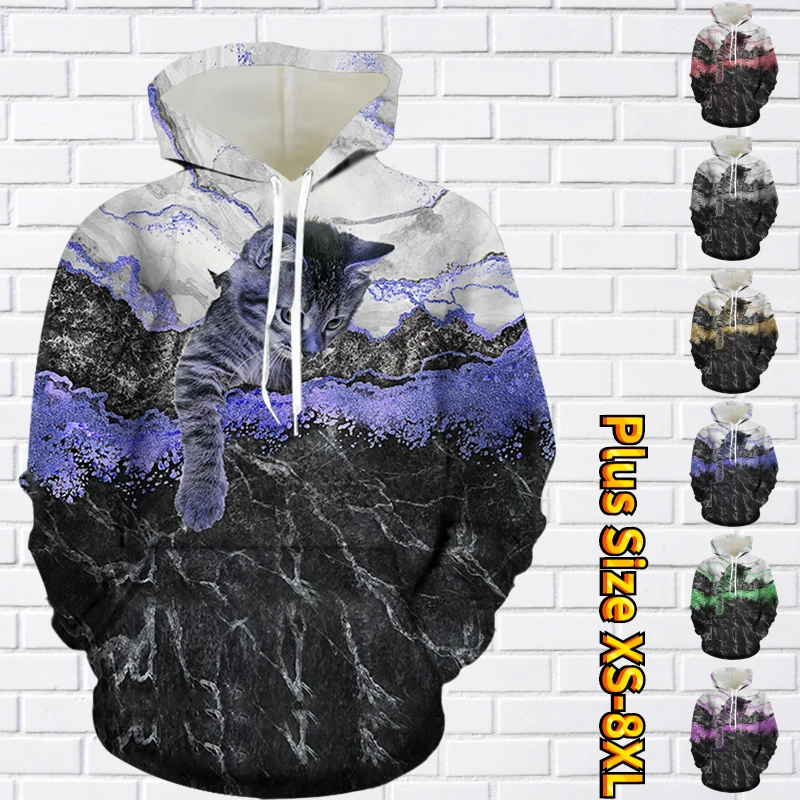 

Autumn Women's Elegant T-shirt Round Neck Pullover Street Simple Style Long Sleeve Winter Animal Printed Tops Sweater Hoodie