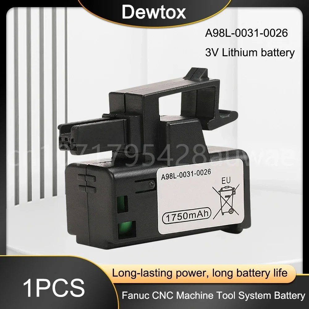 Литиевая батарея A98L-0031-0026 3 В 1750 мАч для Fanuc
