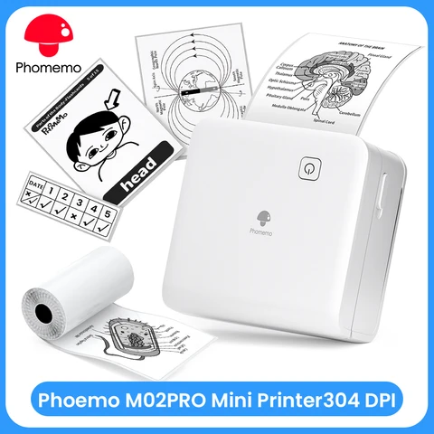 Карманный принтер Phomemo M02 Pro