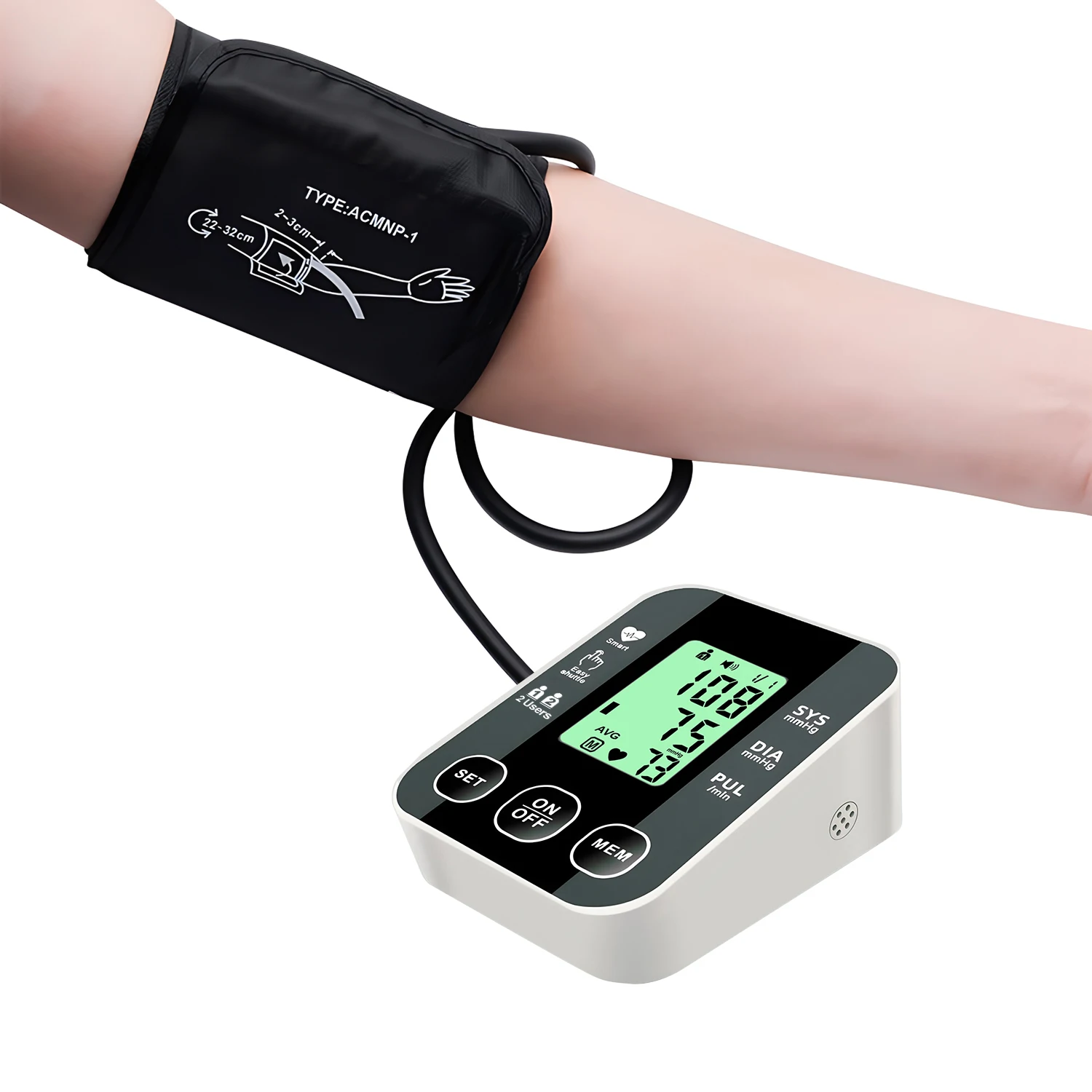 Цифровой монитор артериального давления Alextrasza автоматический тензиометр