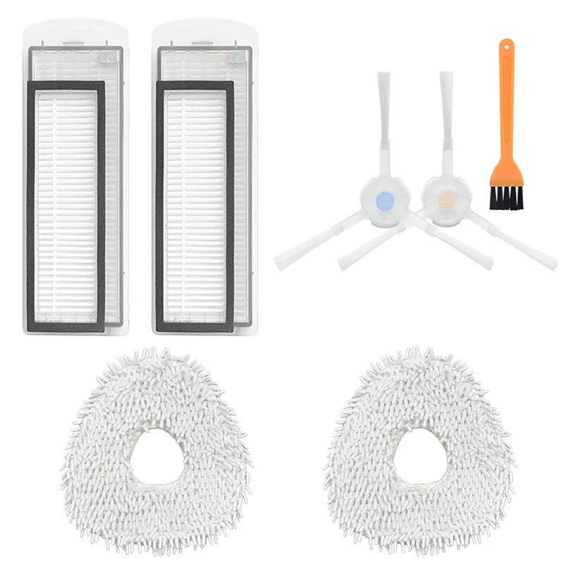 

For Cloud Whale NARWAL T10 Robot Sweeping Accessories Side Brush Strainer Mop