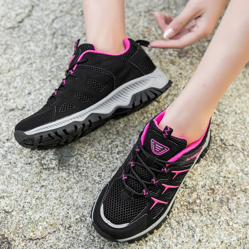 Sneaker Men and Women Running Shoes Anti-slippery Walking Shoes Comfortable Breathable Mesh Sports Zapatillas Deportivas