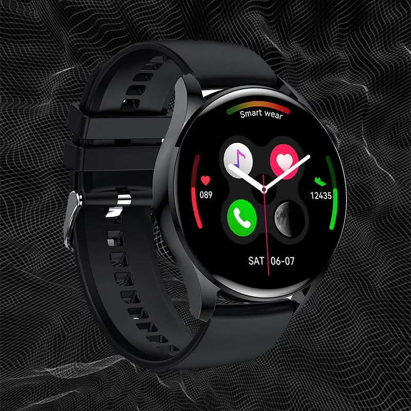 

Революционное здоровье с помощью умных часов GT3 с поддержкой Bluetooth, мониторинг пульса и артериального давления
