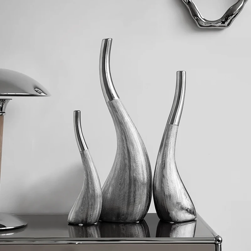 

Creative Decoration of Curved Bottle TV Cabinet, Living Room Home Decoration, Family Art, Nordic Style Table Decoration