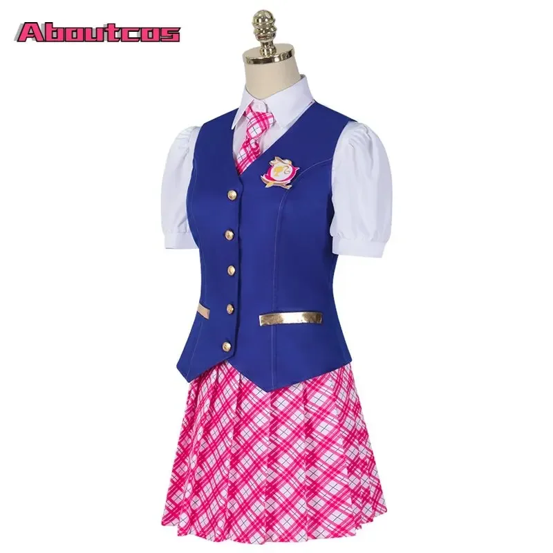 Aboutcos очаровательный Школьный костюм принцессы Delancey Wen женский для косплея