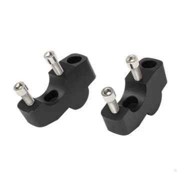 1 Pair Motorcycle Handlebar Risers Motorcycle Modified Parts CNC Aluminum Alloy Handlebar Risers for CB650R Motorcycle