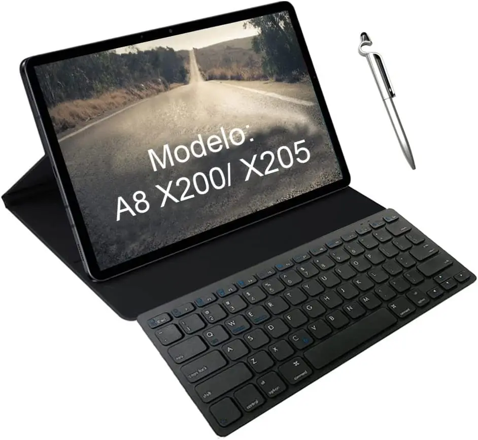 

For Capa Para iPad 10.5 Tab A8 X205 + Pelicula + Caneta