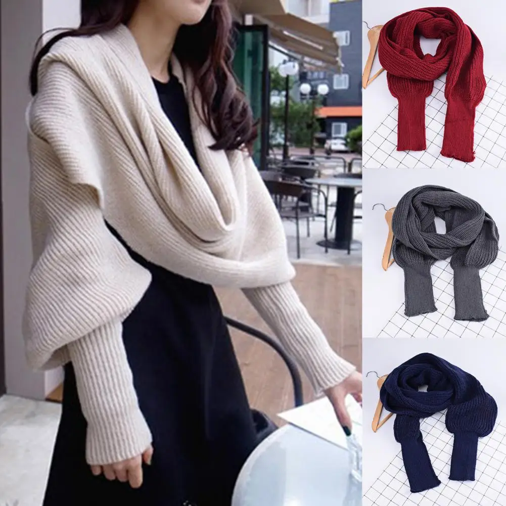 

Women Scarf Sleeve Wrap Comfy Ultra Long Ultra Long Warm Shawl Women Shawl for Home