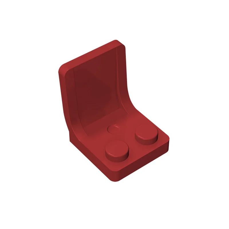 Фото Gobrick, 10 шт., детали радужной свиньи MOC, 4079, сиденье/стул, 2x2, Совместимые Кирпичи, сборные строительные блоки, игрушка-пазл из частиц, подарок №5