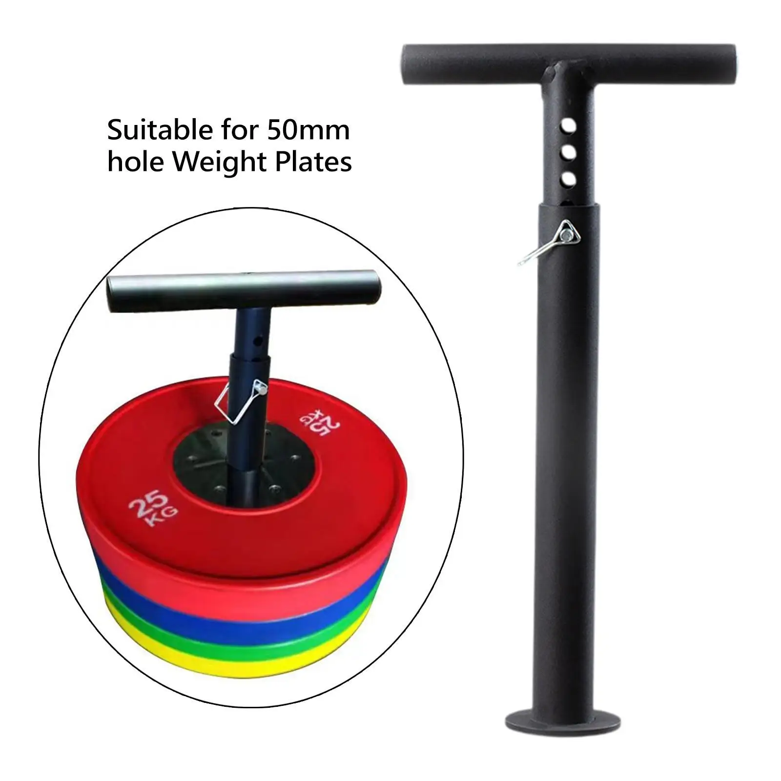 Тренировочная ручка гири прочная портативная для взрослых весовых пластинок с