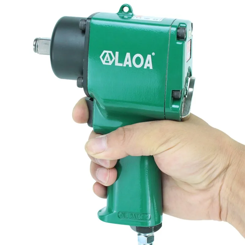 

LAOA Aluminum Pneumatic Torque Wrench 1/2" Impact Wrench Forward and Reverse Speed Adjustable Air Spanner