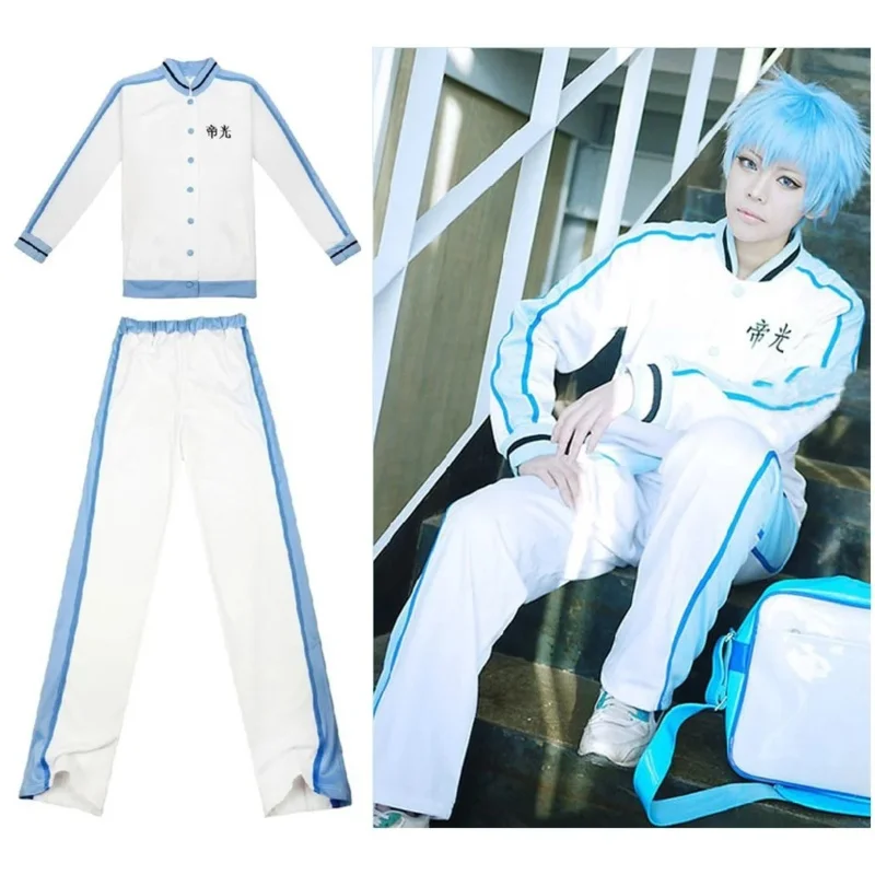 Куртка для команды Kuroko no Basuke Teiko школьный Баскетбол Ball пальто длинные брюки