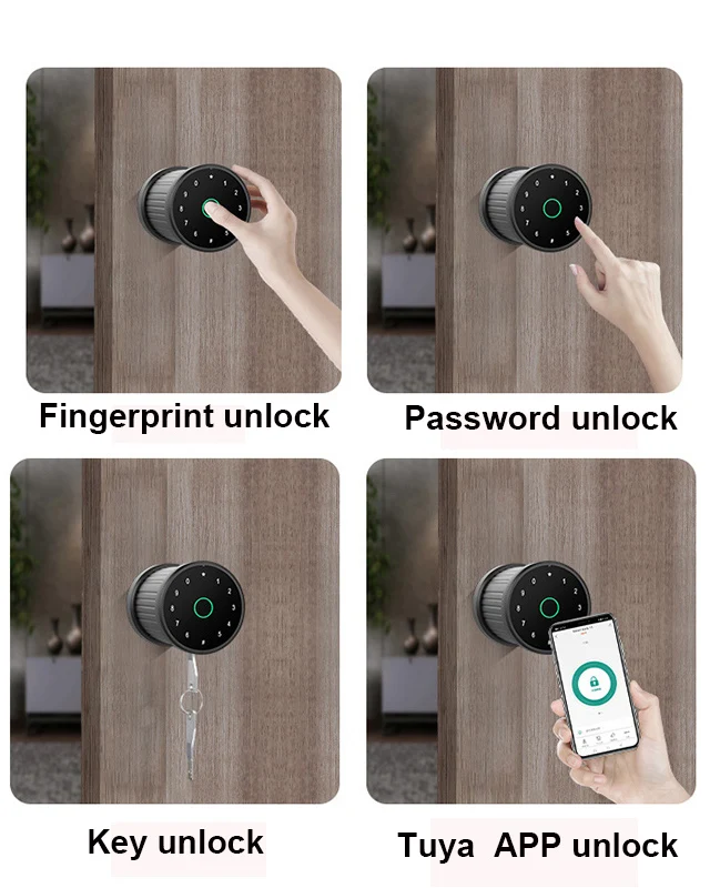 Продажа Дверной смарт-замок Tuya с Bluetooth и цифровой клавиатурой
