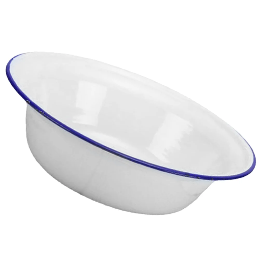 Эмалированная миска кухонная эмалированная посуда для смешивания теста